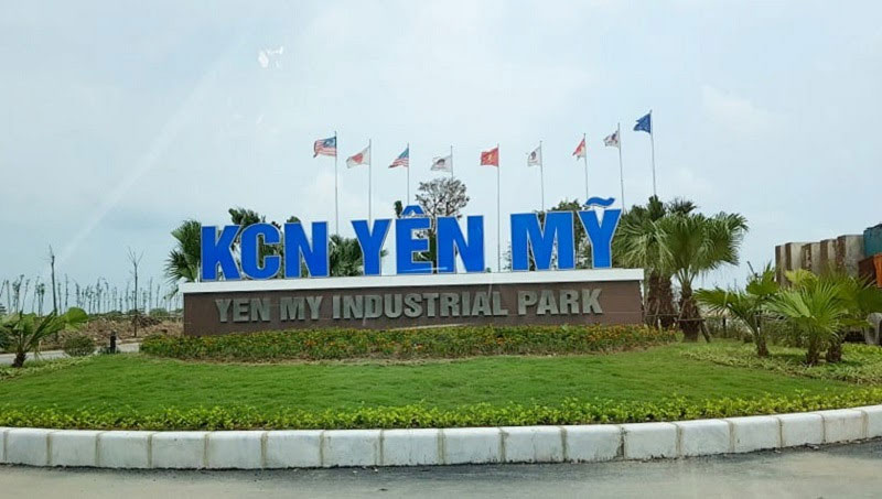 Các khu công nghiệp tỉnh Hưng Yên