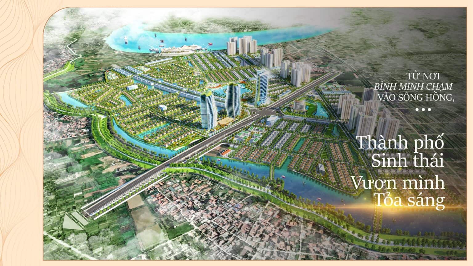 Phối cảnh toàn bộ dự án . Phân tích dự án alluvia city. Tiềm năng tăng giá trong tương lai