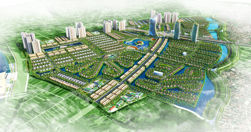 Phối cảnh 3D dự án Alluvia City Văn Giang