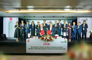 Xuân cầu holdings kí kết Vietcombank